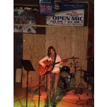 My Sister Trena Doing some of her original Music at The Onion!